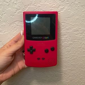 Original Gameboy COLOR Red w/game